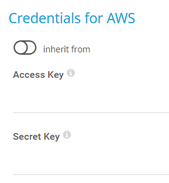 Credentials for AWS